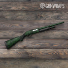 Shattered Elite Green Gun Skin Vinyl Wrap