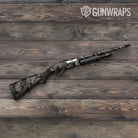 Shattered Militant Charcoal Gun Skin Vinyl Wrap