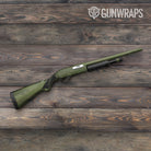 Shredded Army Green Gun Skin Vinyl Wrap