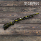 Skull Yellow Gun Skin Vinyl Wrap