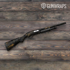 Stone Ebony Carrara Gold Marble Gun Skin Vinyl Wrap