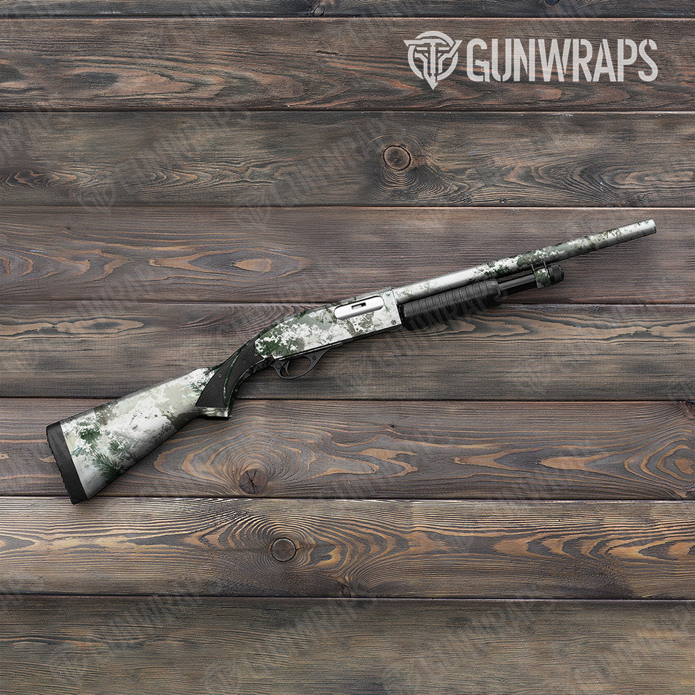 Substrate Snow Spruce Gun Skin Vinyl Wrap