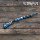 Vietnam Tiger Stripe Cool Blue Gun Skin Vinyl Wrap
