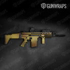 Animal Print Diamondback Gun Skin Vinyl Wrap