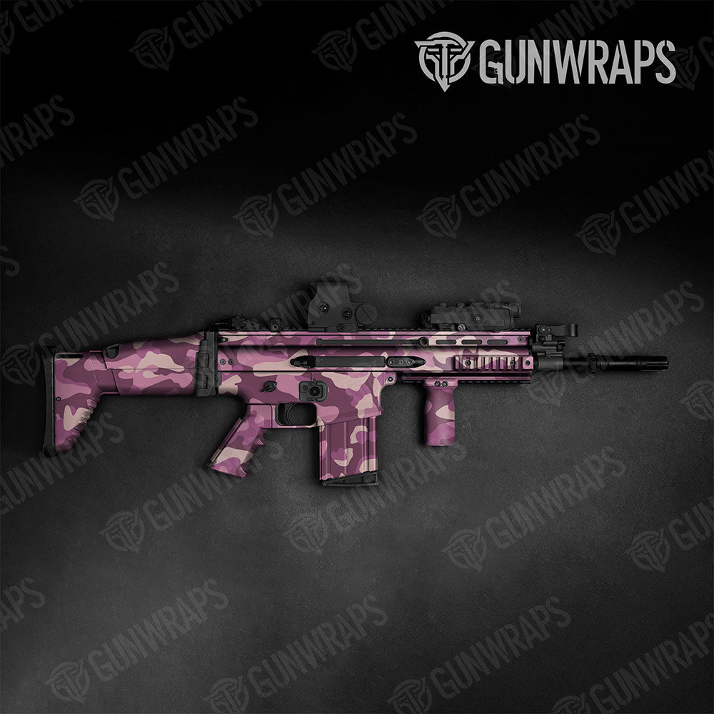 Classic Floral Gun Skin Vinyl Wrap