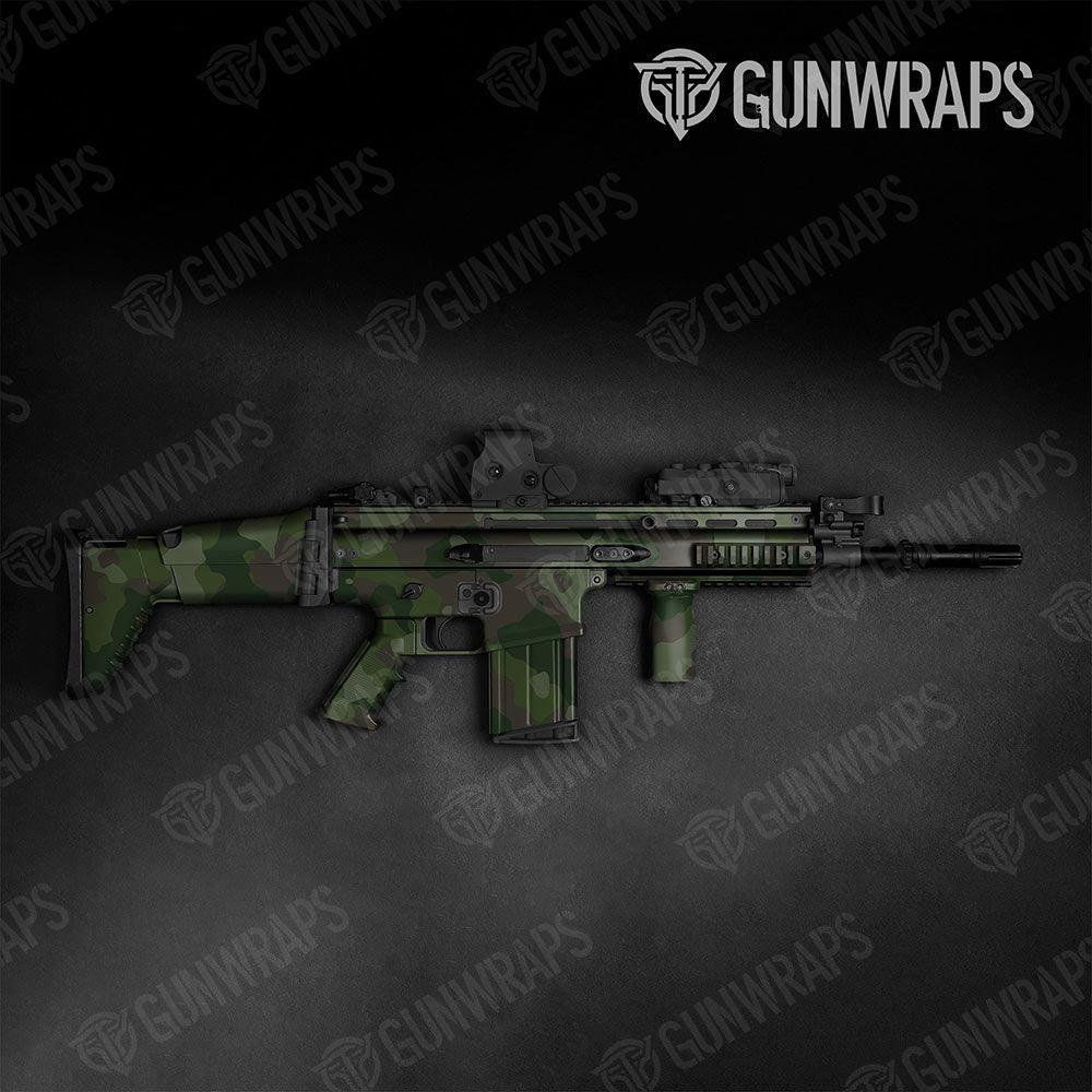 Cumulus Army Dark Green Gun Skin Vinyl Wrap