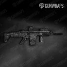 Damascus Black Gun Skin Vinyl Wrap