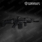 Dotted Grayscale Gun Skin Vinyl Wrap