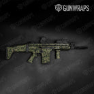 Erratic Army Green Gun Skin Vinyl Wrap