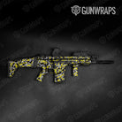 Erratic Yellow Tiger Gun Skin Vinyl Wrap