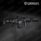 Hex DNA Purple Gun Skin Vinyl Wrap