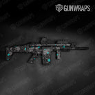 Hex DNA Tiffany Blue Gun Skin Vinyl Wrap
