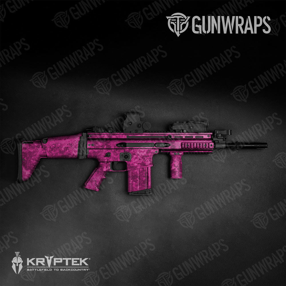 Kryptek Magenta Gun Skin Vinyl Wrap