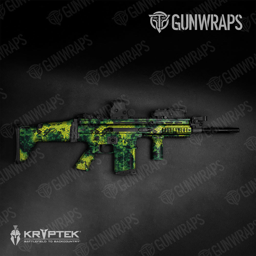 Kryptek Toxic Waste Gun Skin Vinyl Wrap