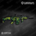 Kryptek Toxic Waste Gun Skin Vinyl Wrap
