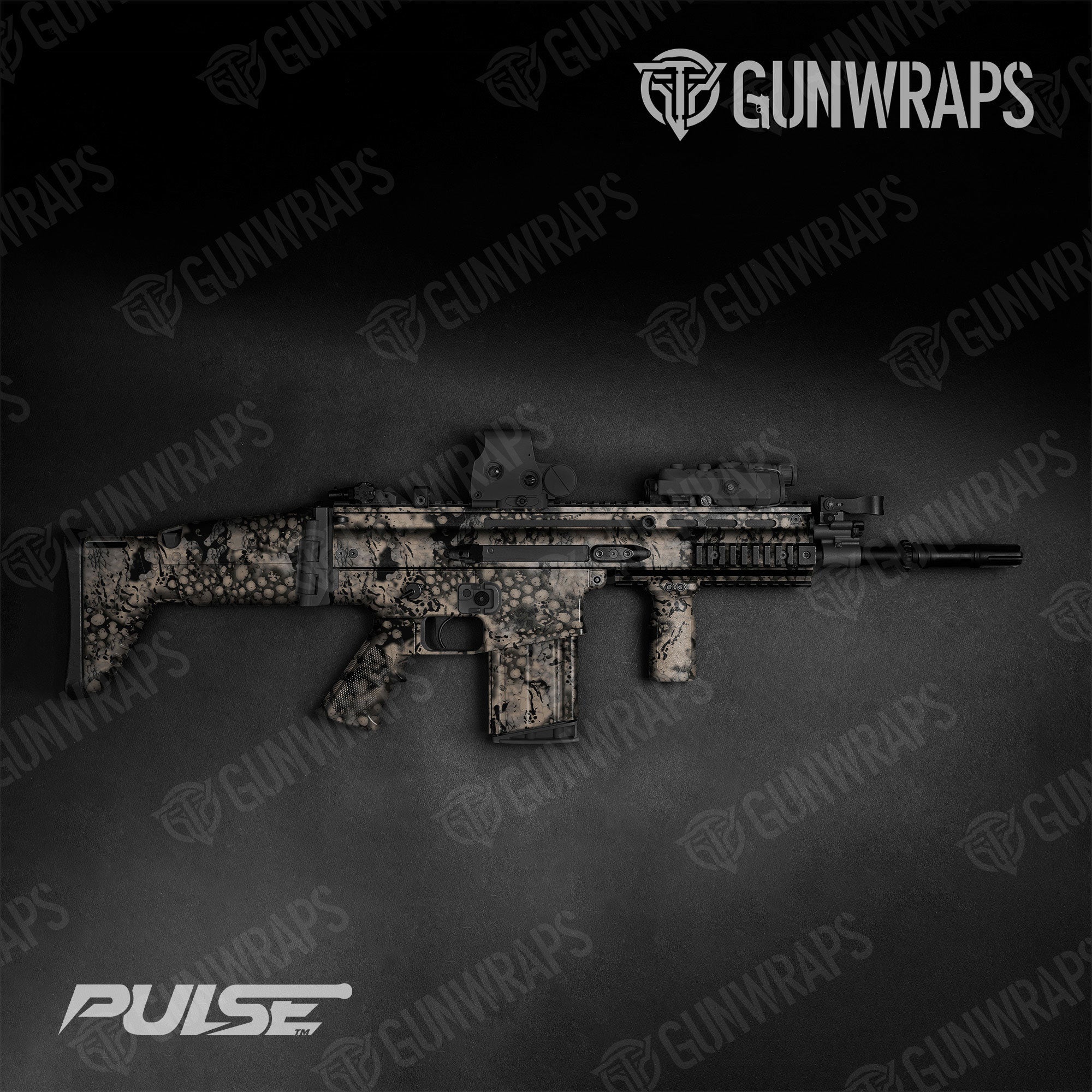 Pulse Apocalyptic Gun Skin Vinyl Wrap