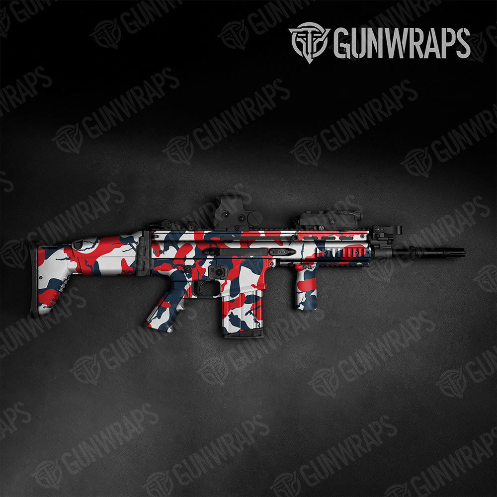 Ragged America Gun Skin Vinyl Wrap
