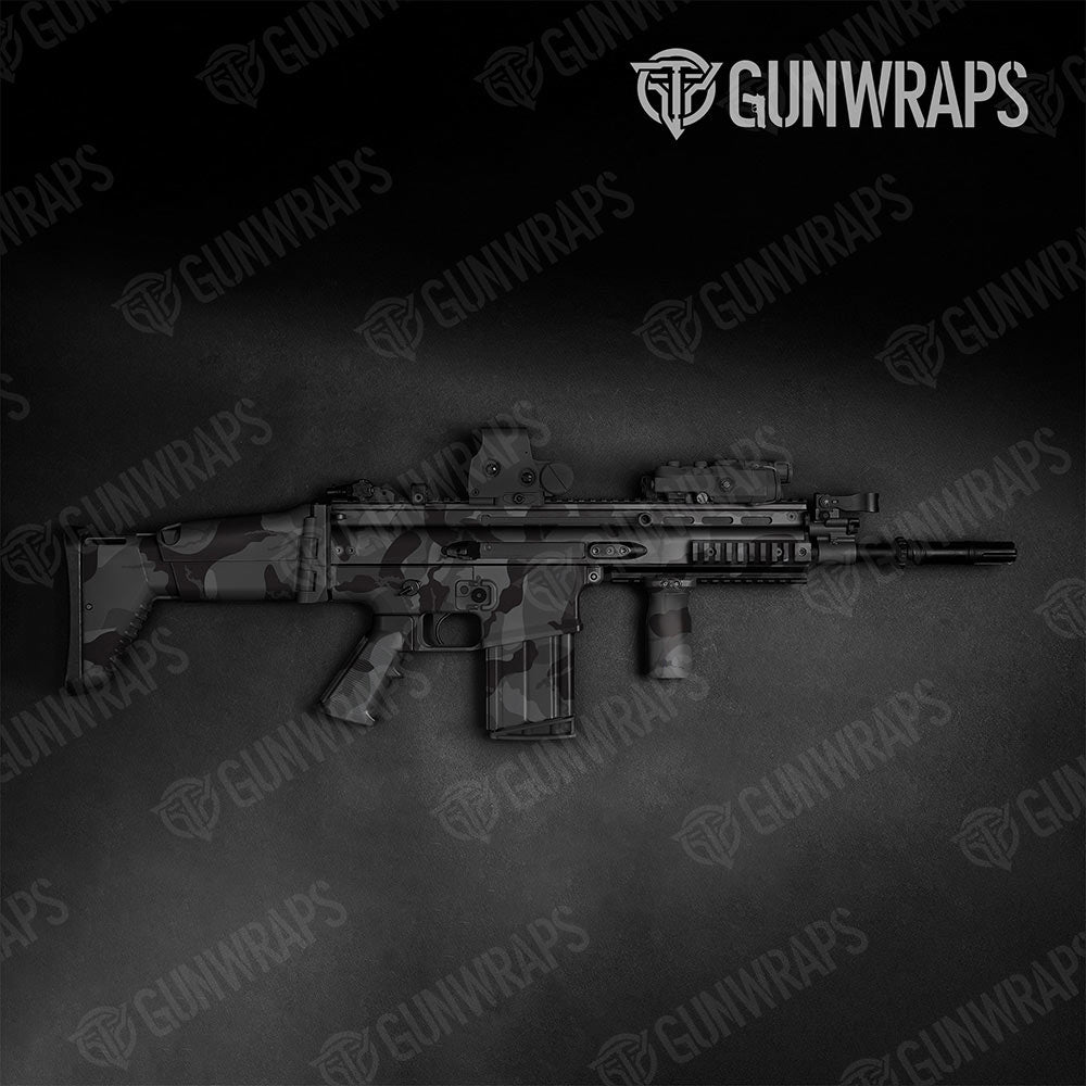 Ragged Elite Black Gun Skin Vinyl Wrap