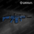 Ragged Elite Blue Gun Skin Vinyl Wrap
