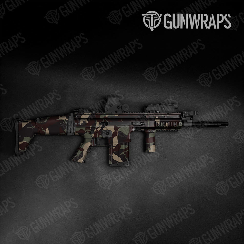 Ragged Militant Blood Gun Skin Vinyl Wrap