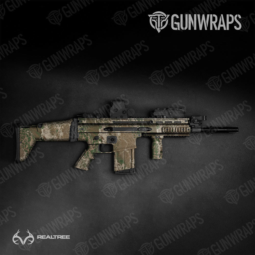 Realtree WAV3 Hillside Gun Skin Vinyl Wrap