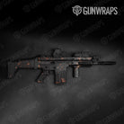 Rust 3D Black Gun Skin Vinyl Wrap