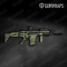 Sharp Army Green Gun Skin Vinyl Wrap