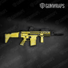 Sharp Elite Yellow Gun Skin Vinyl Wrap