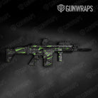 Sharp Metro Green Gun Skin Vinyl Wrap