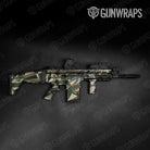 Sharp Woodland Gun Skin Vinyl Wrap