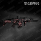 Skull Salmon Gun Skin Vinyl Wrap