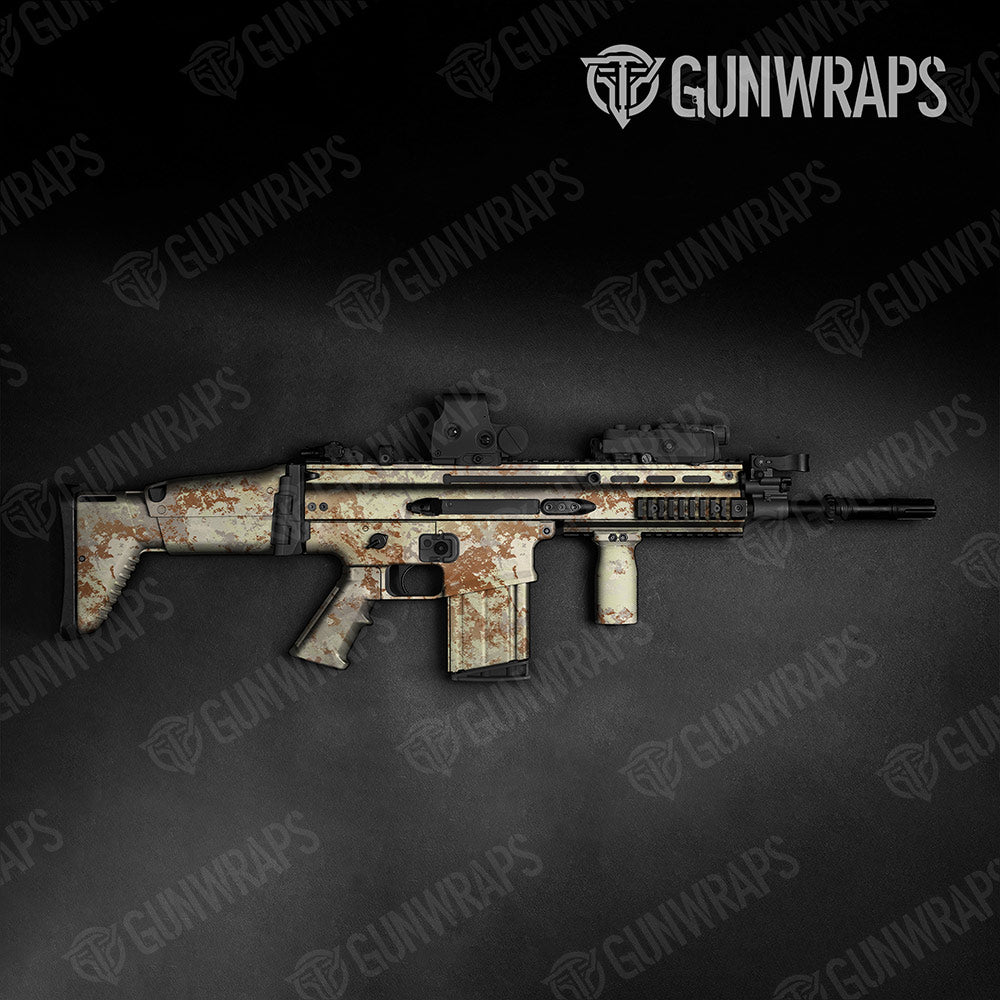 Substrate Simpson Desert Gun Skin Vinyl Wrap