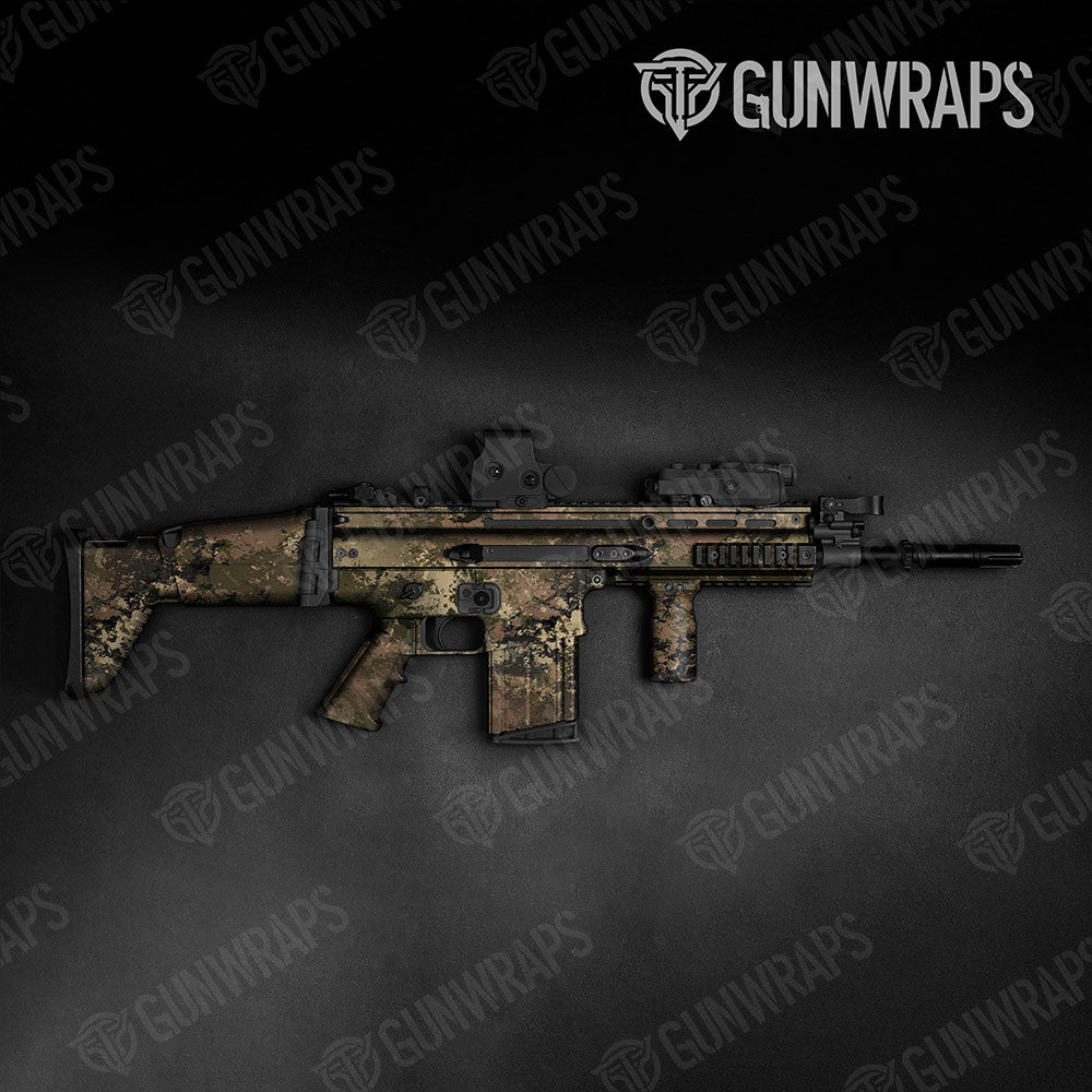 Substrate Spoor Gun Skin Vinyl Wrap