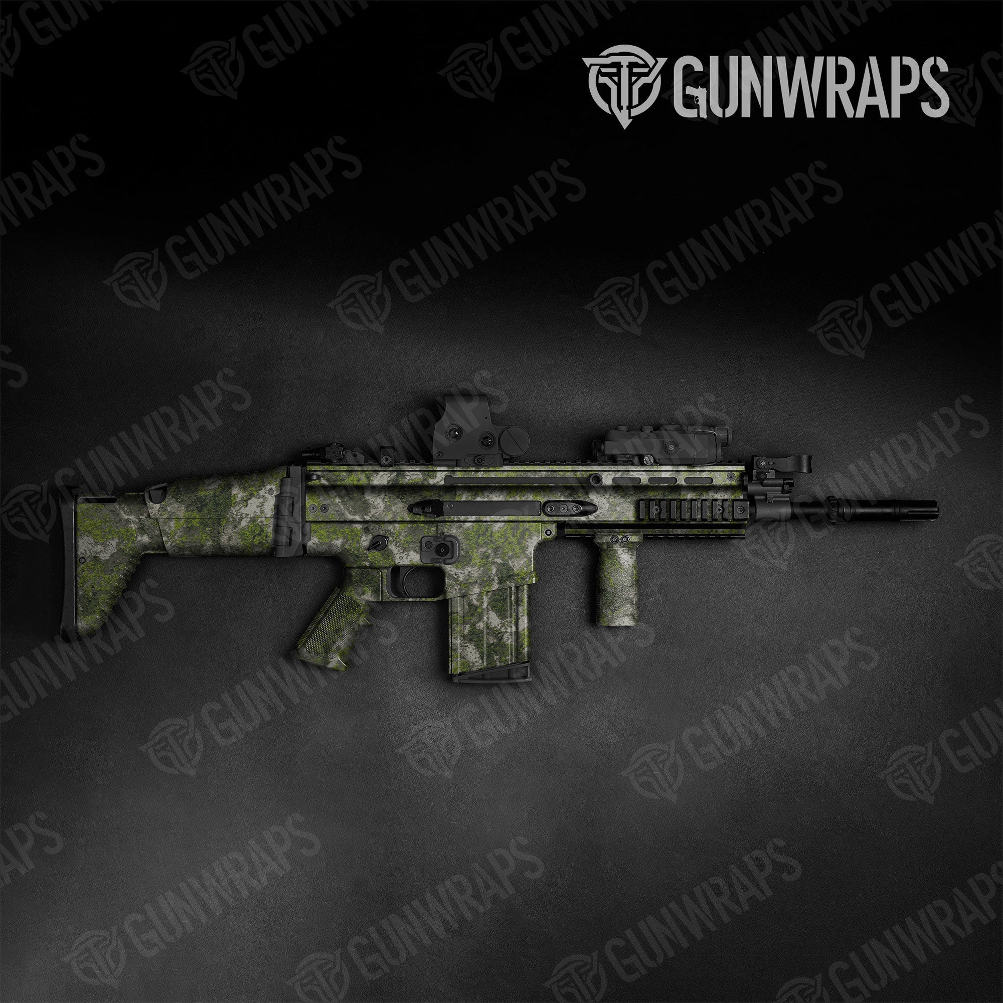 Veil Moss Monster Gun Skin Vinyl Wrap