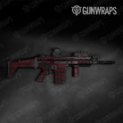 Vietnam Tiger Stripe Vampire Red Gun Skin Vinyl Wrap