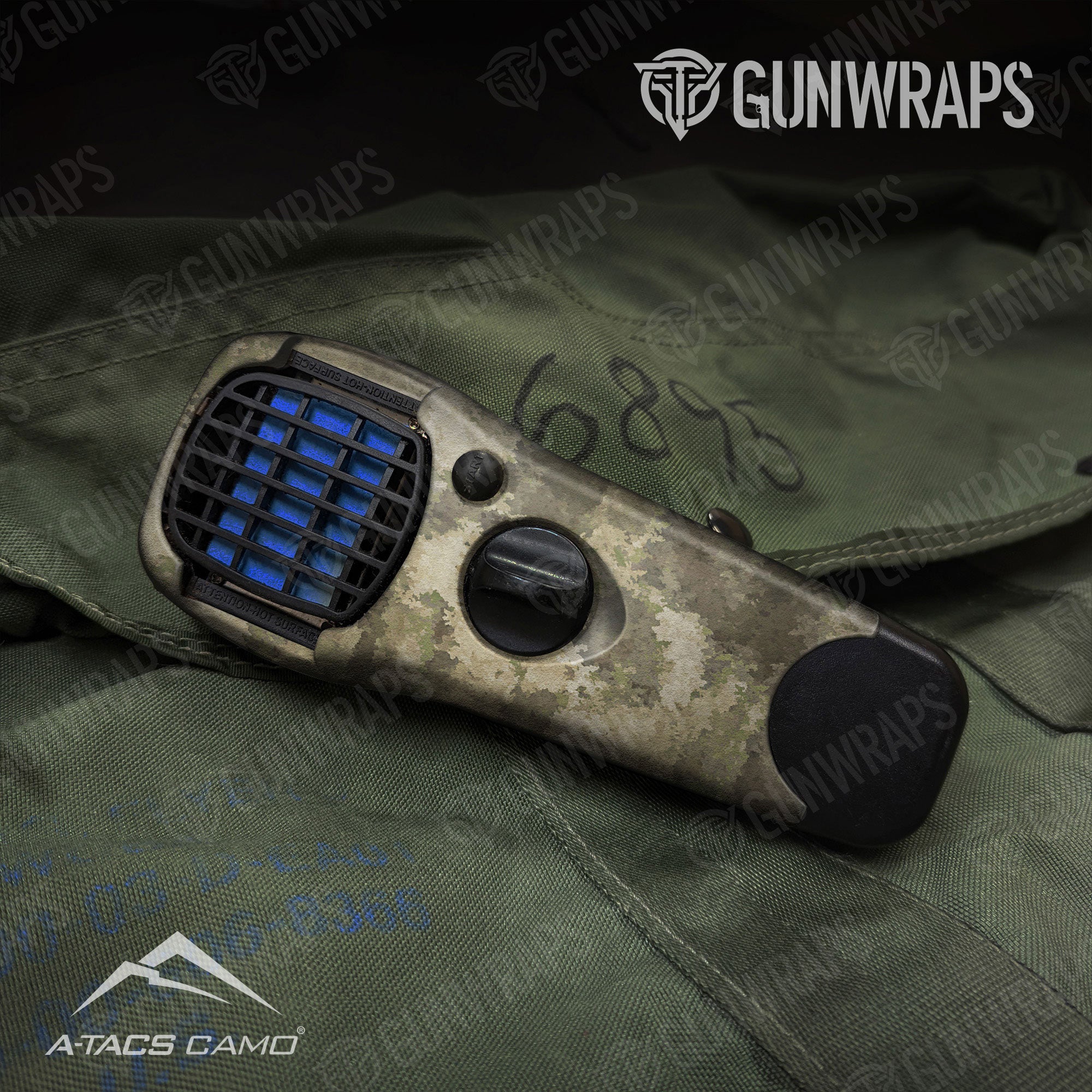 A-TACS AU-X Gun Skin Vinyl Wrap