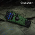 Bandana Green And Black Gun Skin Vinyl Wrap