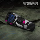 Classic Magenta Tiger Gun Skin Vinyl Wrap