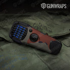 Cumulus Blue Copper Gun Skin Vinyl Wrap