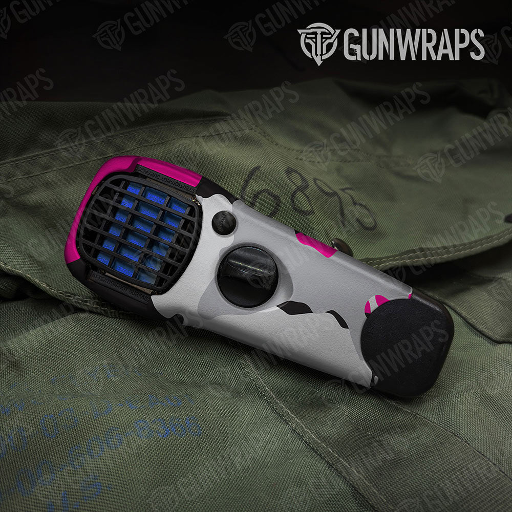 Cumulus Magenta Tiger Gun Skin Vinyl Wrap