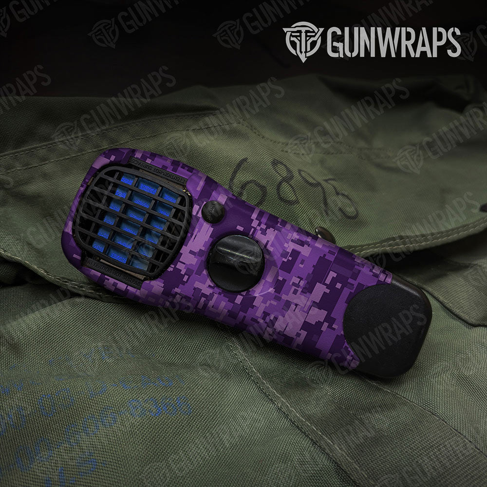 Digital Elite Purple Gun Skin Vinyl Wrap