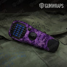 Digital Elite Purple Gun Skin Vinyl Wrap