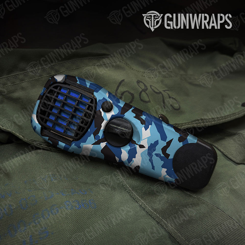 Erratic Baby Blue Gun Skin Vinyl Wrap