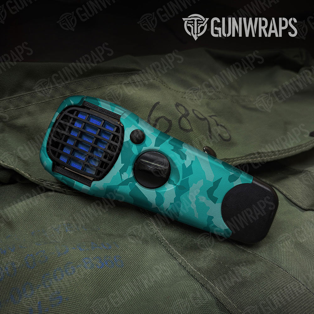 Erratic Elite Tiffany Blue Gun Skin Vinyl Wrap