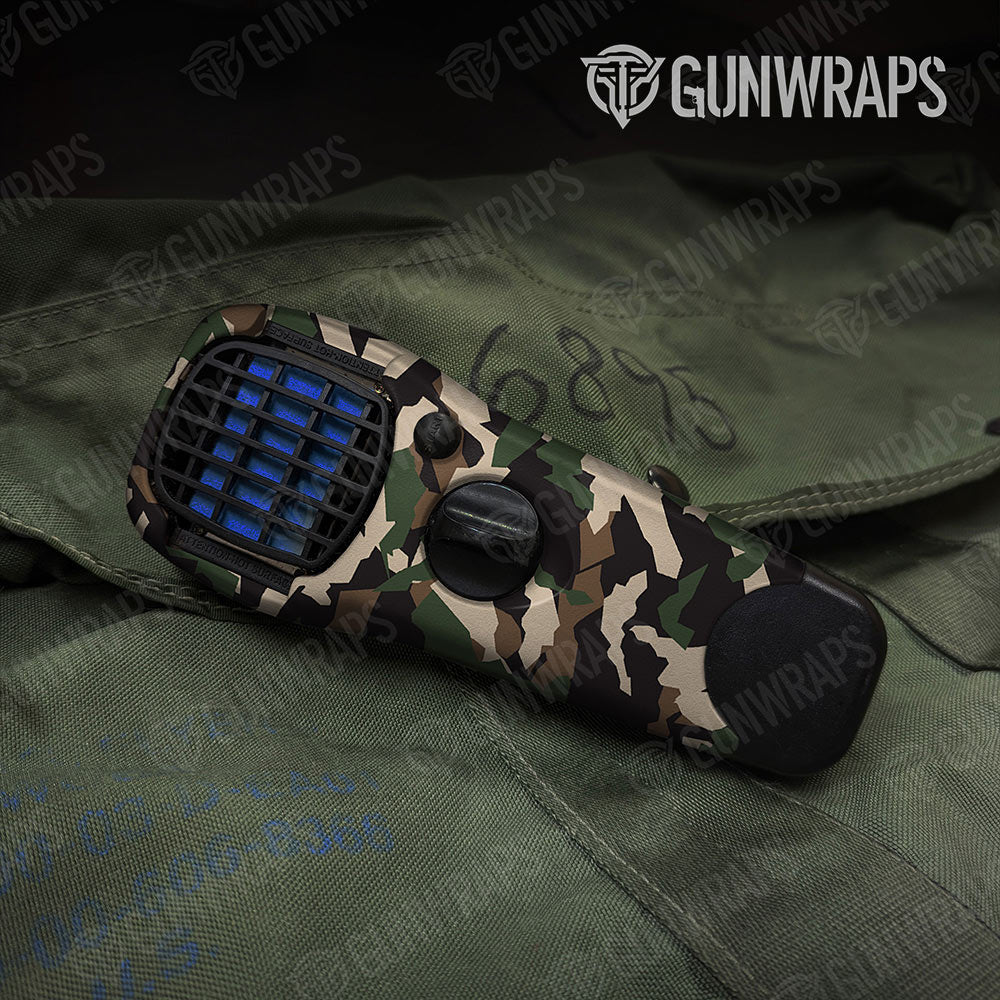 Erratic Woodland Gun Skin Vinyl Wrap