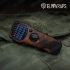 Galaxy Orange Nebula Gun Skin Vinyl Wrap