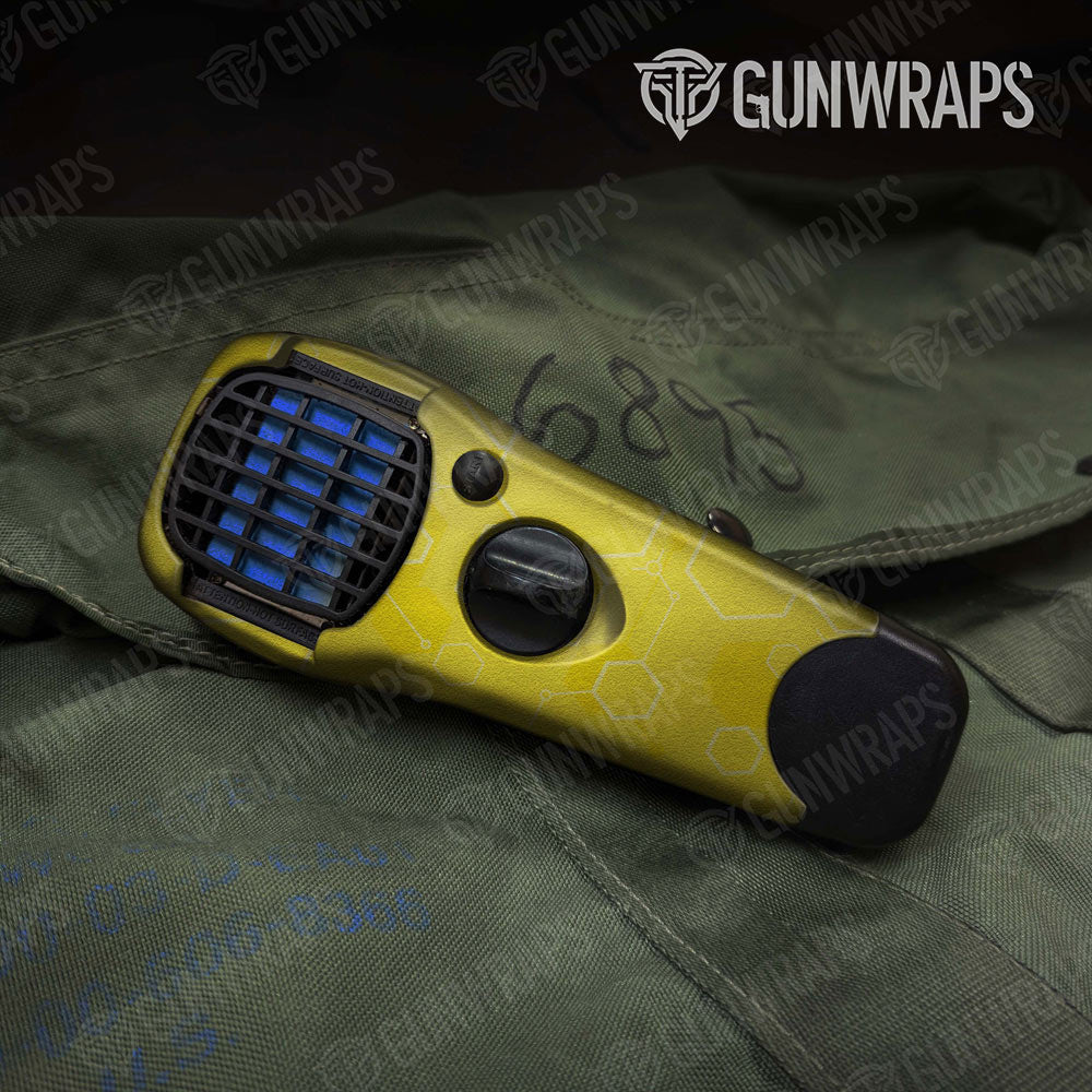 Hex DNA Elite Yellow Gun Skin Vinyl Wrap