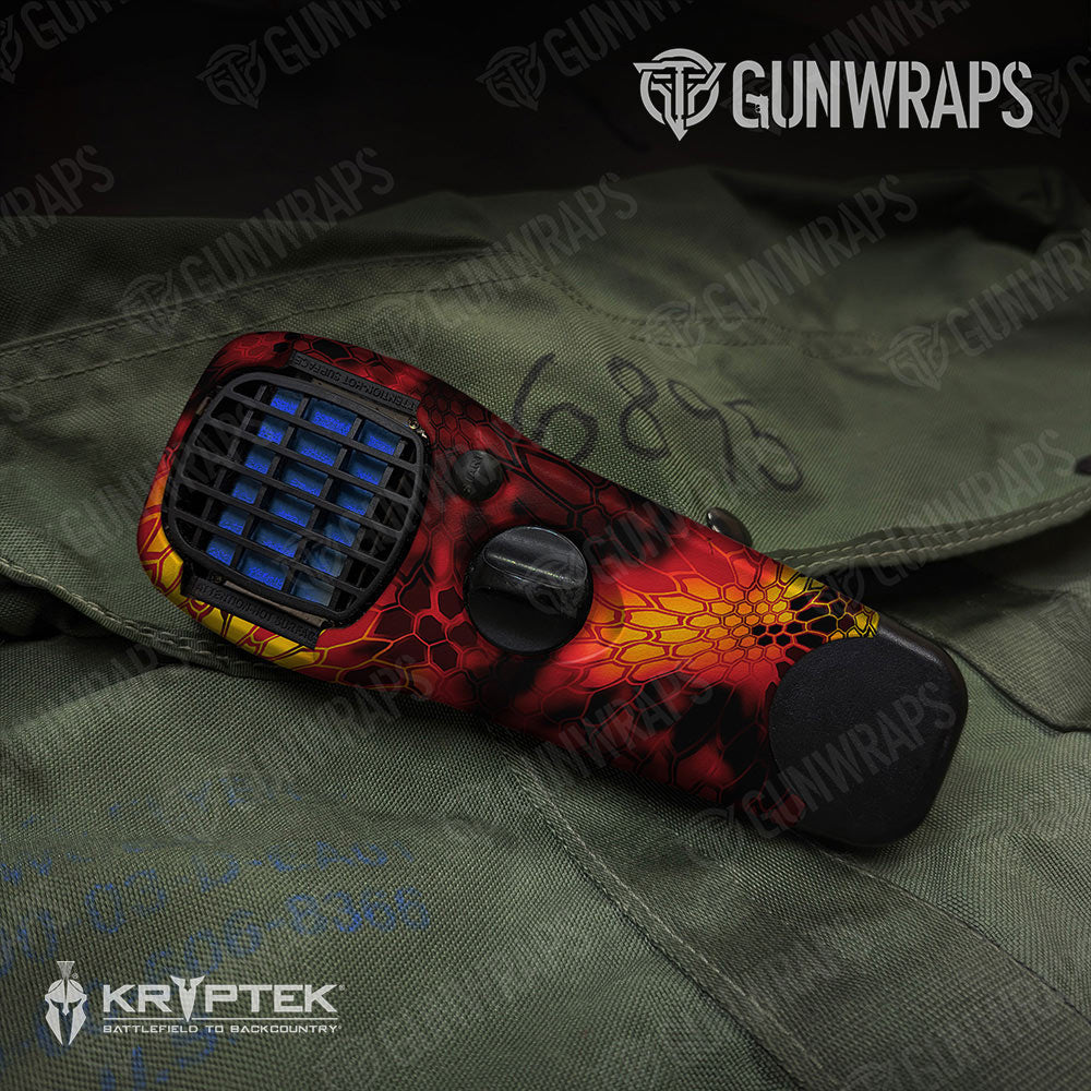 Kryptek Lava Gun Skin Vinyl Wrap