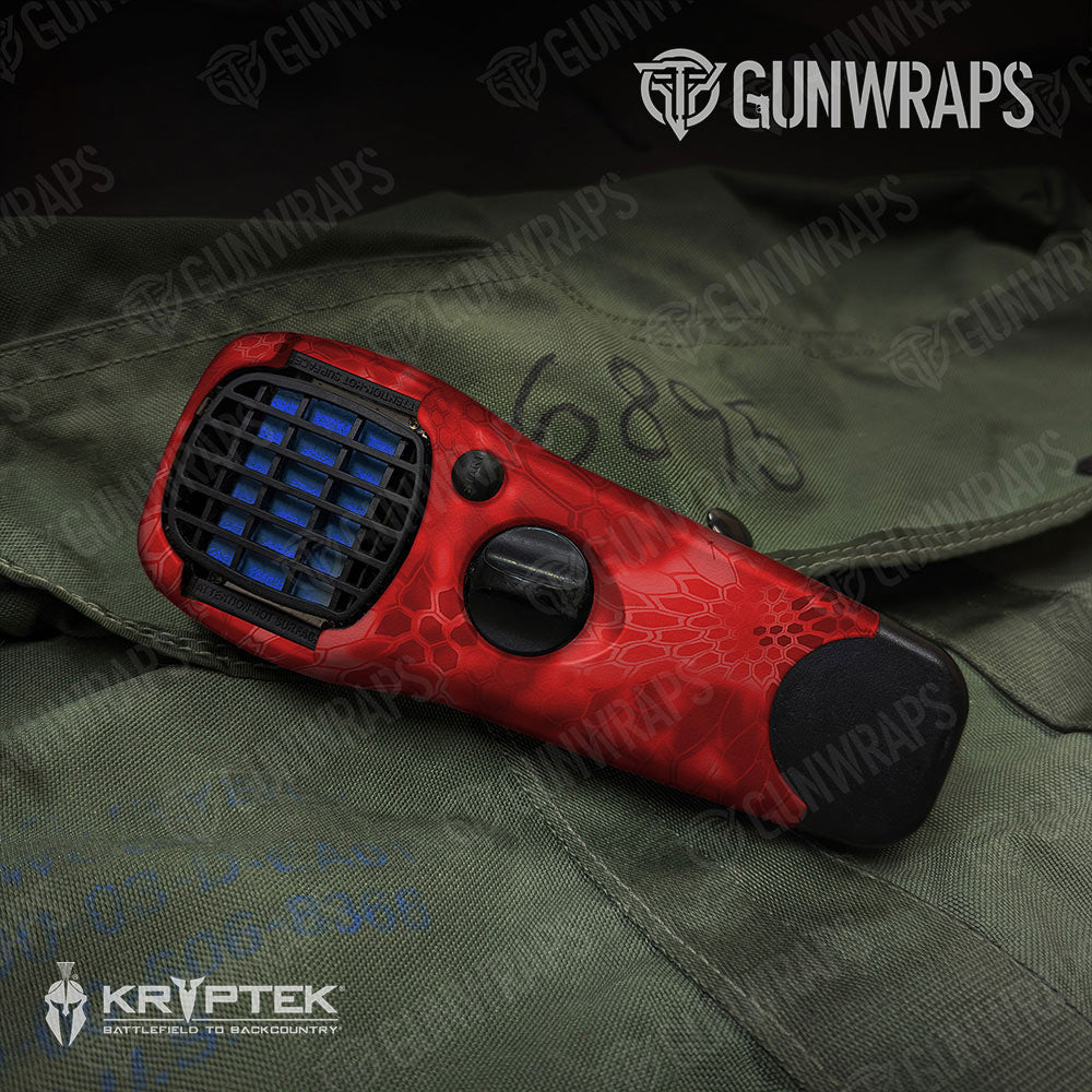 Kryptek Red Gun Skin Vinyl Wrap