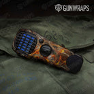 Nature Burning Buck Skull Gun Skin Vinyl Wrap